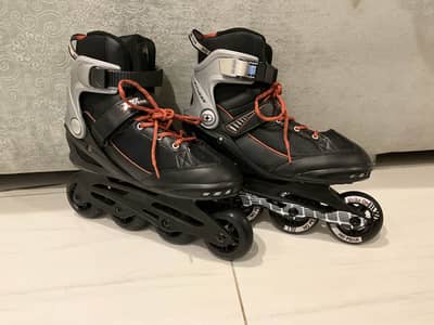 Inline Skates [NO FEAR] Imported Skates (UK) Black/Red