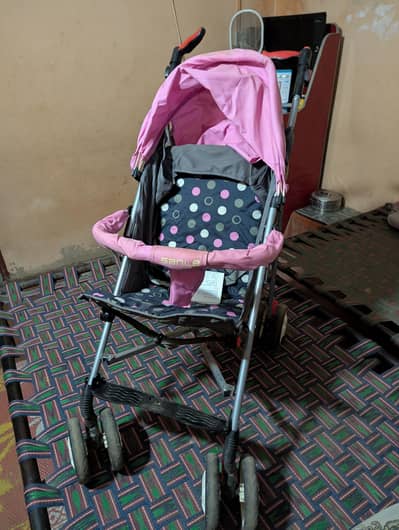 Baby Pram Stroller Foldable & Comfortable