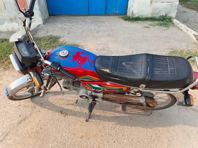 United 70cc 2022 Model — بہترین کنڈیشن، مکمل پیپرز کے ساتھ