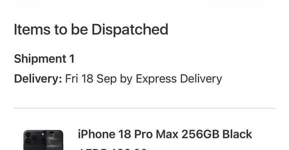 Apple iPhone 18 Pro Max