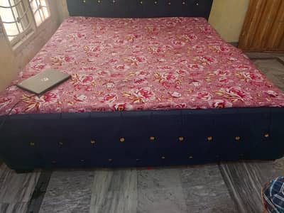 bed with meters