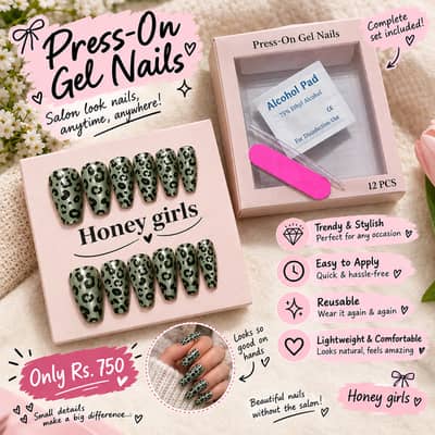 Press on gel nails
