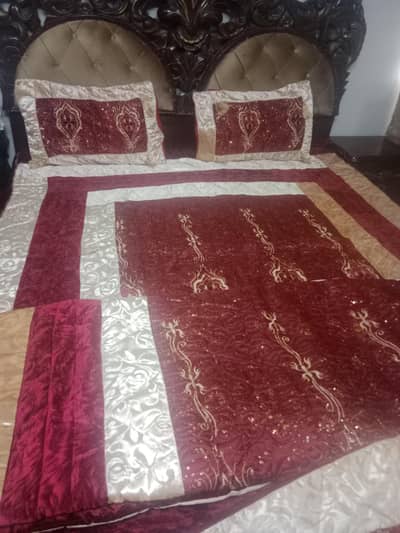 bridal bed sheet for sale