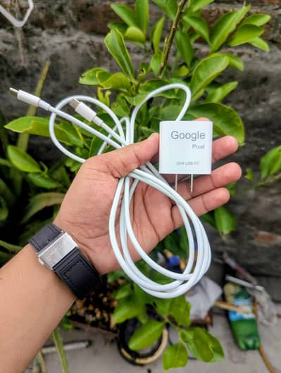 Google Pixel Original Adapter + Long Wire