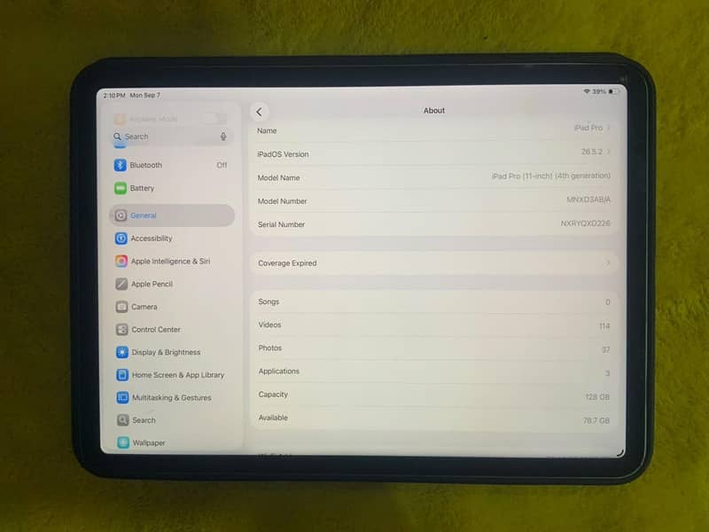 IPAD PRO M2 CHIP 11INCH 1
