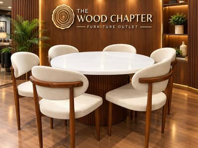 Dinning table with best quantity and fabric