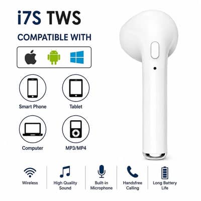 Best TWS 12 BR Bluetooth Wireless Headset Compatible with all devices