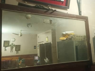 Mirror with frame