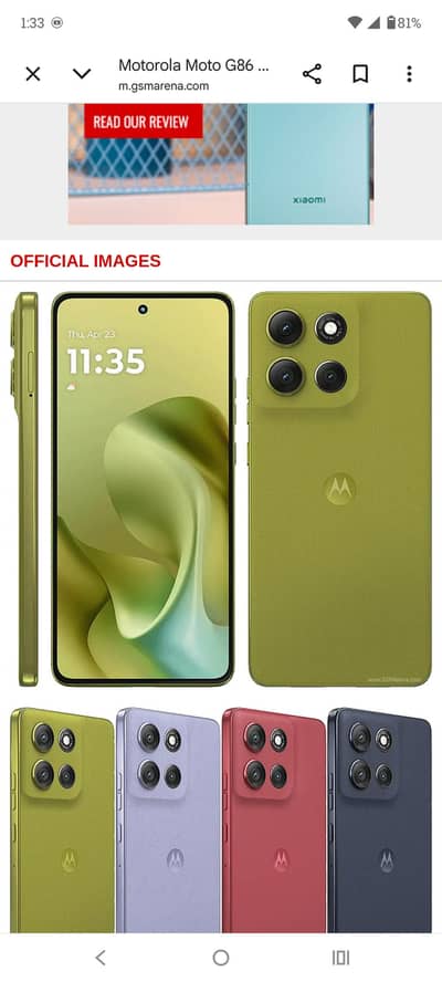 Motorola g 86
