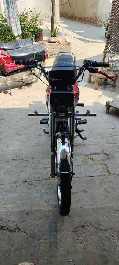 cg 125 Modal 22 black colour