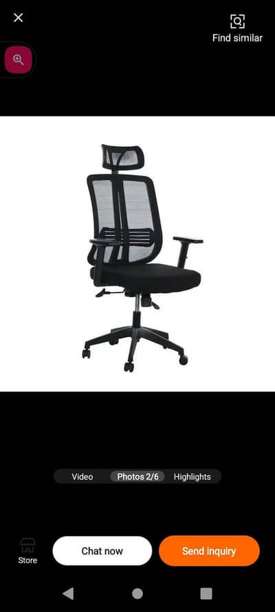 exactive naish imported chair
