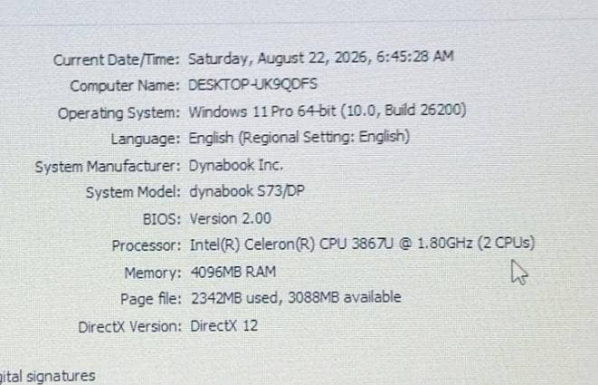 Urgent Sale: Dynabook Portege A30-E 13.3" FHD Lightweight Laptop 4