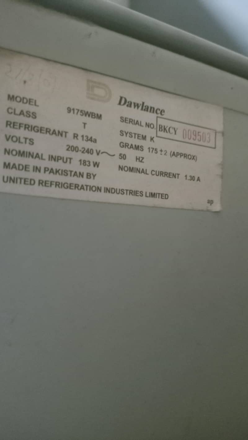 Dawlance fridge 4
