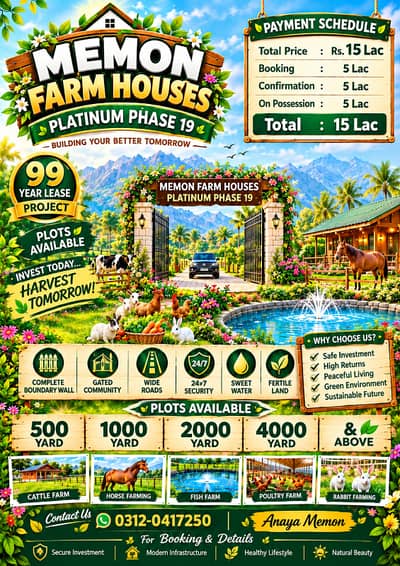 Farm Land for sale near Gulshan e maymar