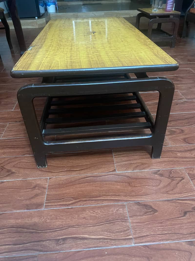 3 seater Sofa with centre Table 0