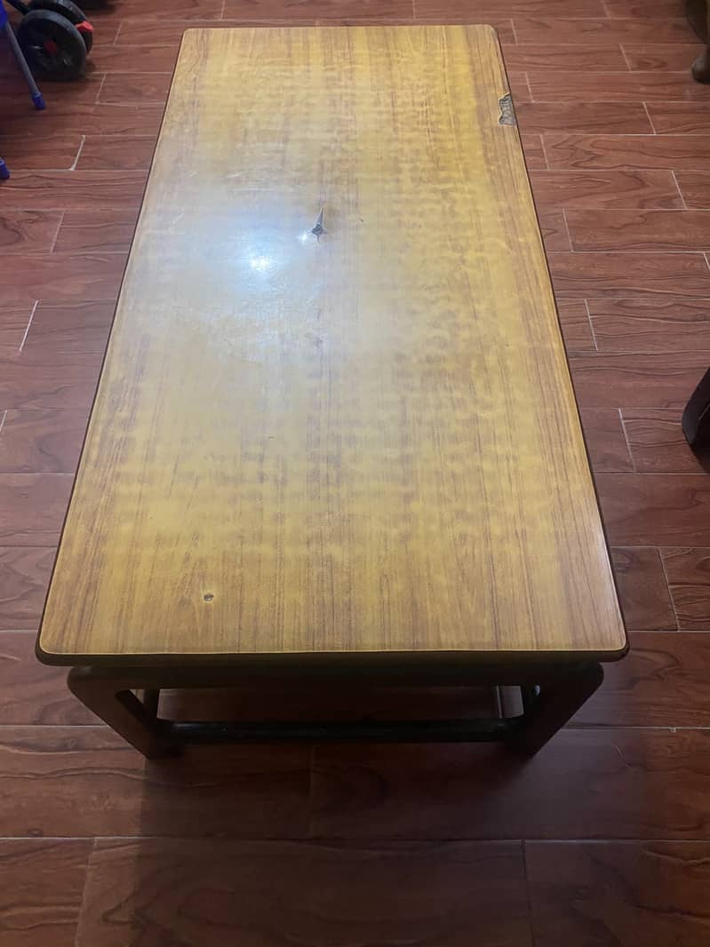3 seater Sofa with centre Table 1