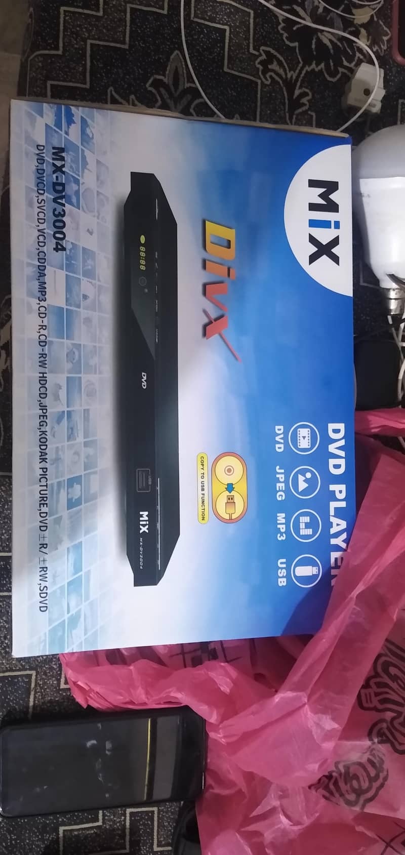 DVD player 8