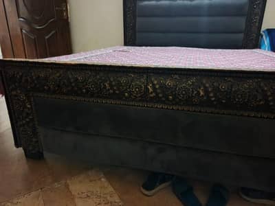 Used bed with mattress