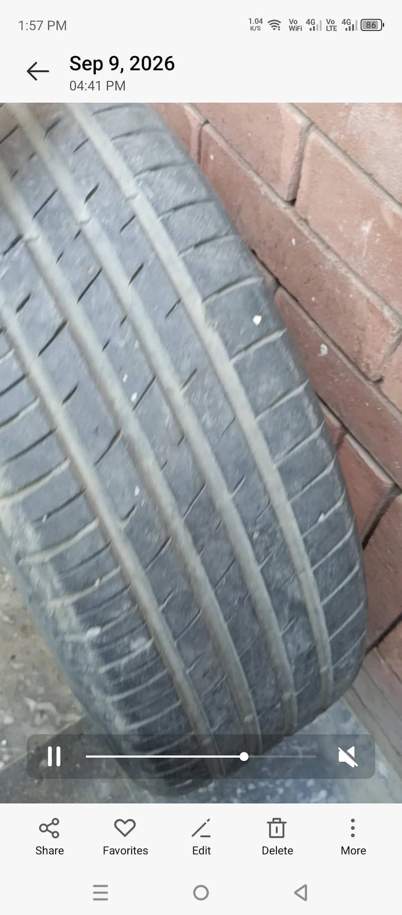 Swift tyre 2