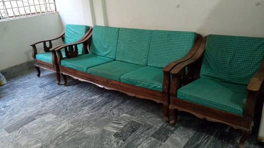 5 Seater Sheesham Wood Sofa Set For Sale  [Contact - 03018272943]