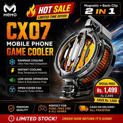 MEMO CX07 Cooling Fan