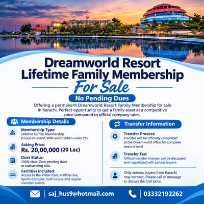 Dreamworld Resort Lifetime Family Membership For Sale - No Pending Du