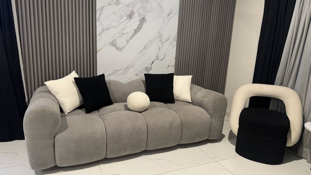 Sofa Set\5 Seater Sofa\bubble sofa\Grey Sofa Set\Sofa 1