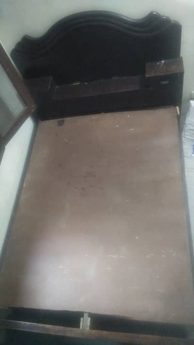 Bed and with one metres