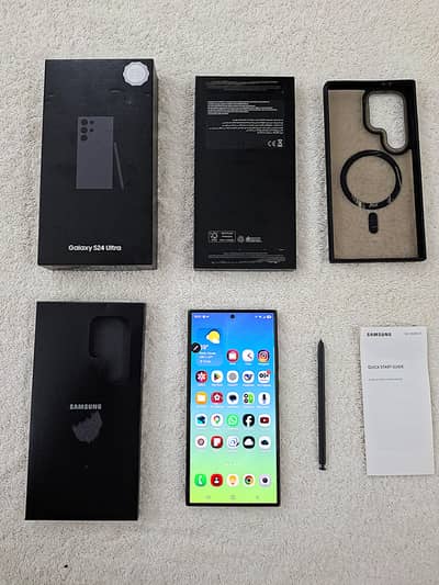 Samsung Galaxy S24 Ultra 12/512 complete box