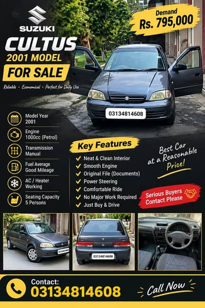 Suzuki Cultus VX 2001