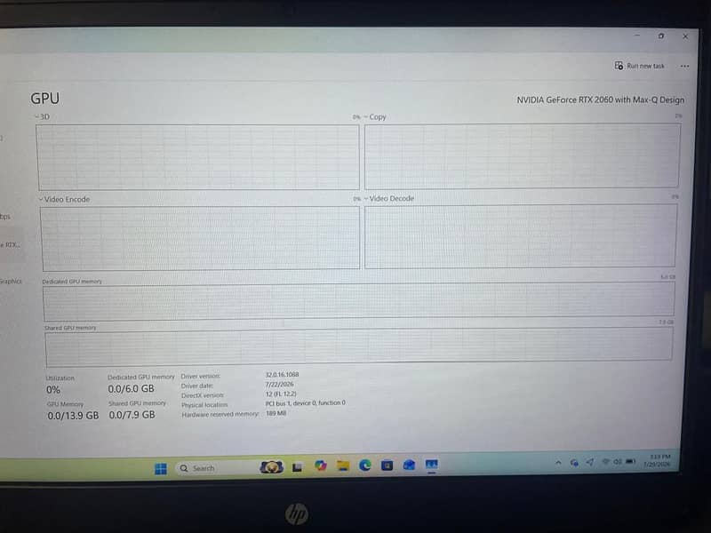 HP pavilion 8