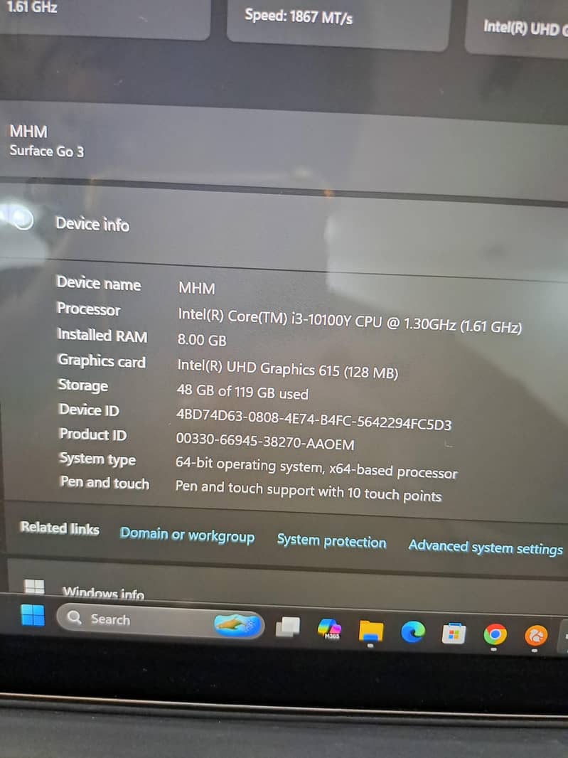 Microsoft Surface Go 3 7