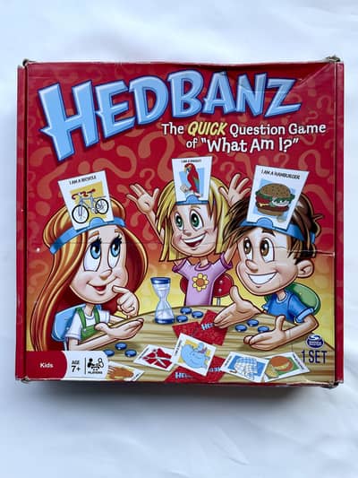  Original Imported Spin Master Hedbanz, Game Of “What Am I?”