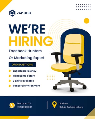 Marketing expert and facebook hunter needed