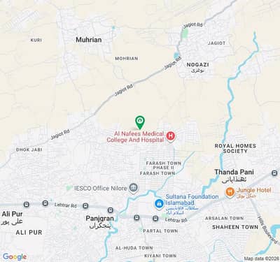 Ghaznavi Garden, Farash Town, Near ISI Buildings, Wide Streets, All Facilities Will Be Provided, Plots 5 Marla, 30 Feet To 40 Feet Road Has Been Given Islamabad