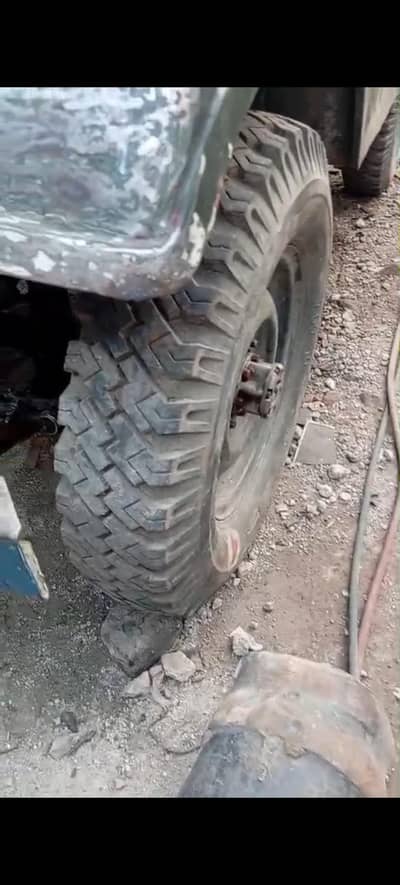 willys jeep tyre.
