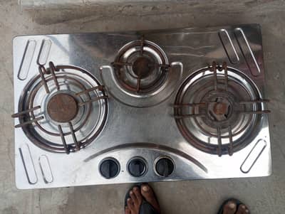 3 burner Steele cholah