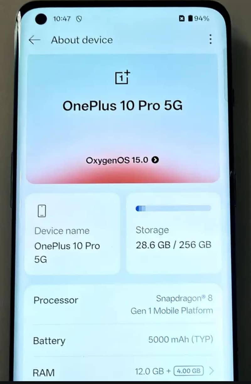One Plus 10 Pro 2