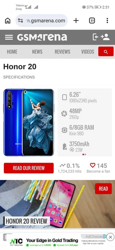 Honor 20