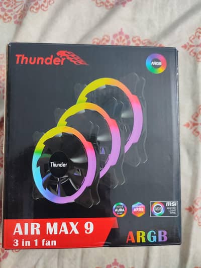 Thunder air max 9 Argb fans