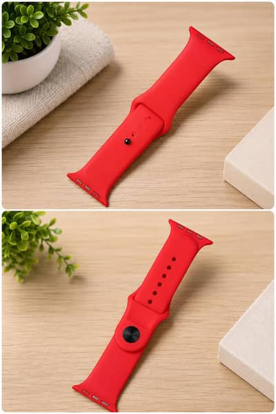 Red Smartwatch Strap – Rs. 499