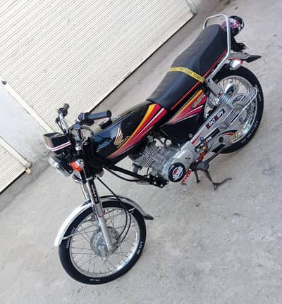 Honda 125 CG Black – Lahore Number | 03134935108