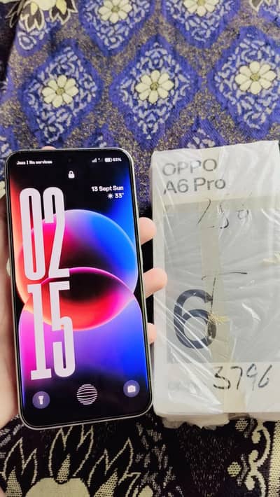 Oppo A6 pro 4 MONTHS USE FULL BOX