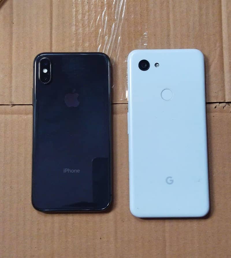 Pixel 3a & iPhone X 2