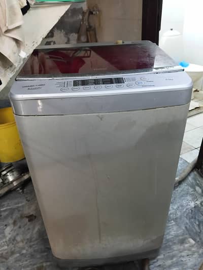 haier fully automatic washing machine