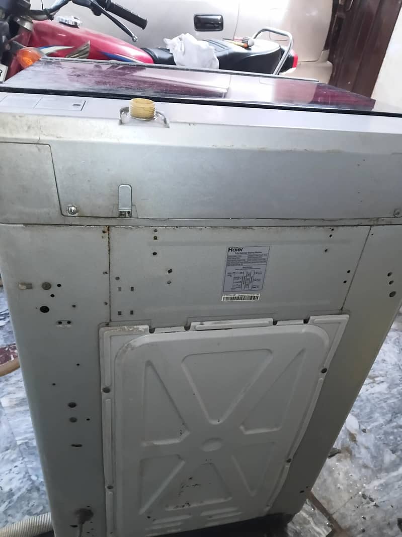 haier fully automatic washing machine 2
