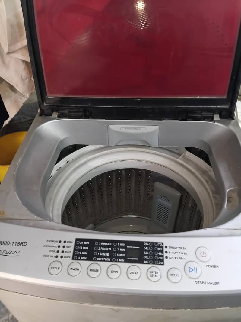 haier fully automatic washing machine 4