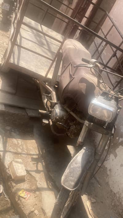 Bike loader rickshaw