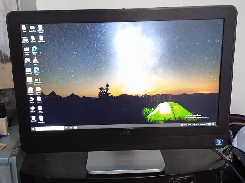 all in one computer, CPU, speaker 1