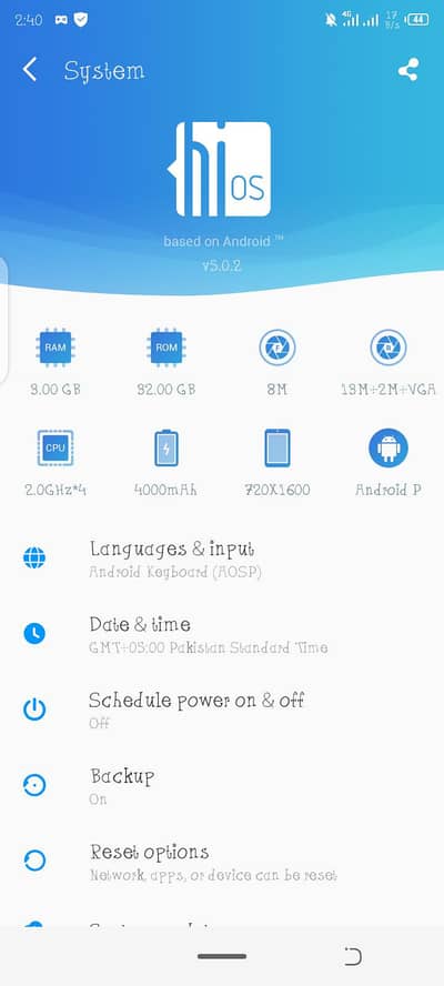 Tecno Spark 4.3  32 gb